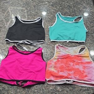 DAROCH DANCEWEAR. Colorful Kids Tank Tops Set